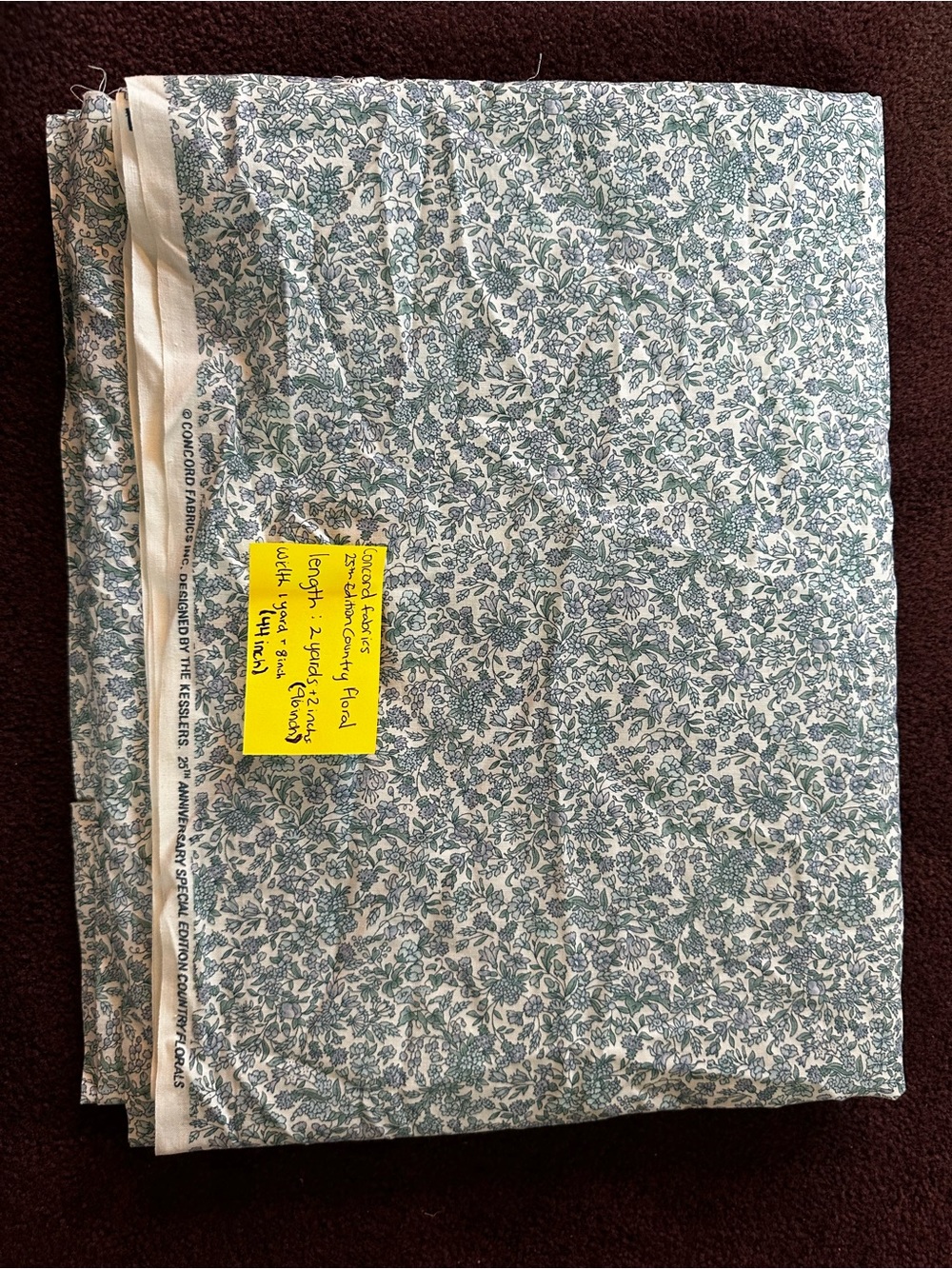 Floral fabric